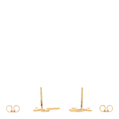 Tiffany 18K Yellow Gold Paloma's Graffiti X Earrings 3 of 5