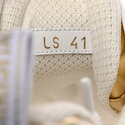 Christian Dior Matte Technical Fabric Mesh Dior Vibe Sneakers 41 White Gold 8 of 8