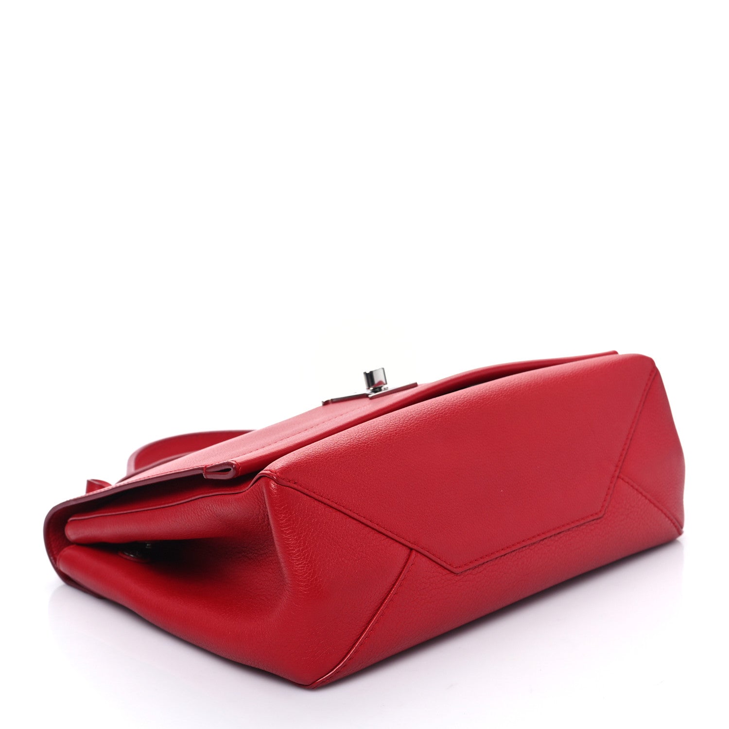 Louis Vuitton Soft Calfskin Lockme II Top Handle Rubis 4 of 9