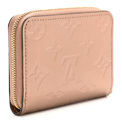 Louis Vuitton Vernis Zippy Coin Purse Rose Velours 3 of 7