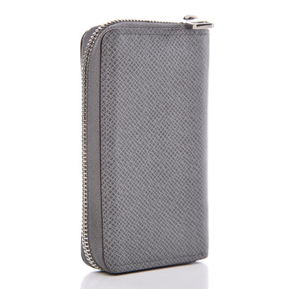 Louis Vuitton Taiga Zippy Coin Purse Vertical Glacier 3 of 8