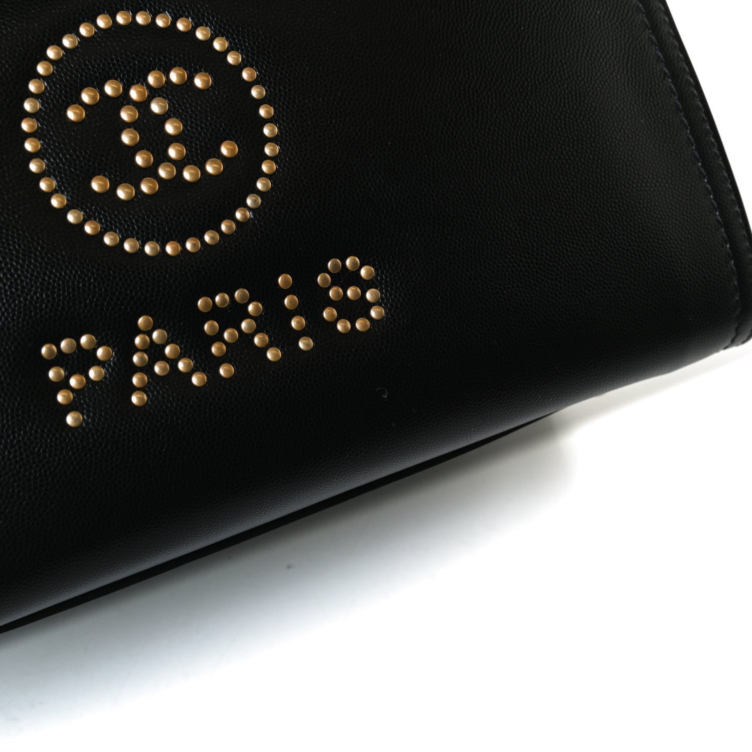 Chanel Caviar Small Studded Deauville Tote Black 13 of 16