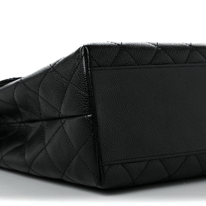 Chanel Caviar Quilted Jumbo Kelly Flap Black 7 of 8