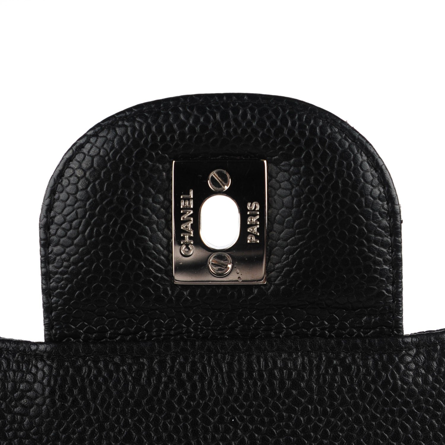 Chanel Caviar Quilted Jumbo Single Flap Black 5 of 8