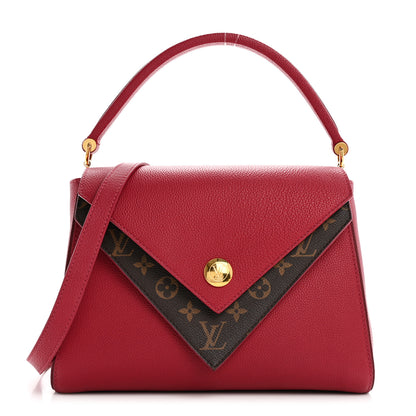 Louis Vuitton Grained Calfskin Monogram Double V Aurore 1 of 14