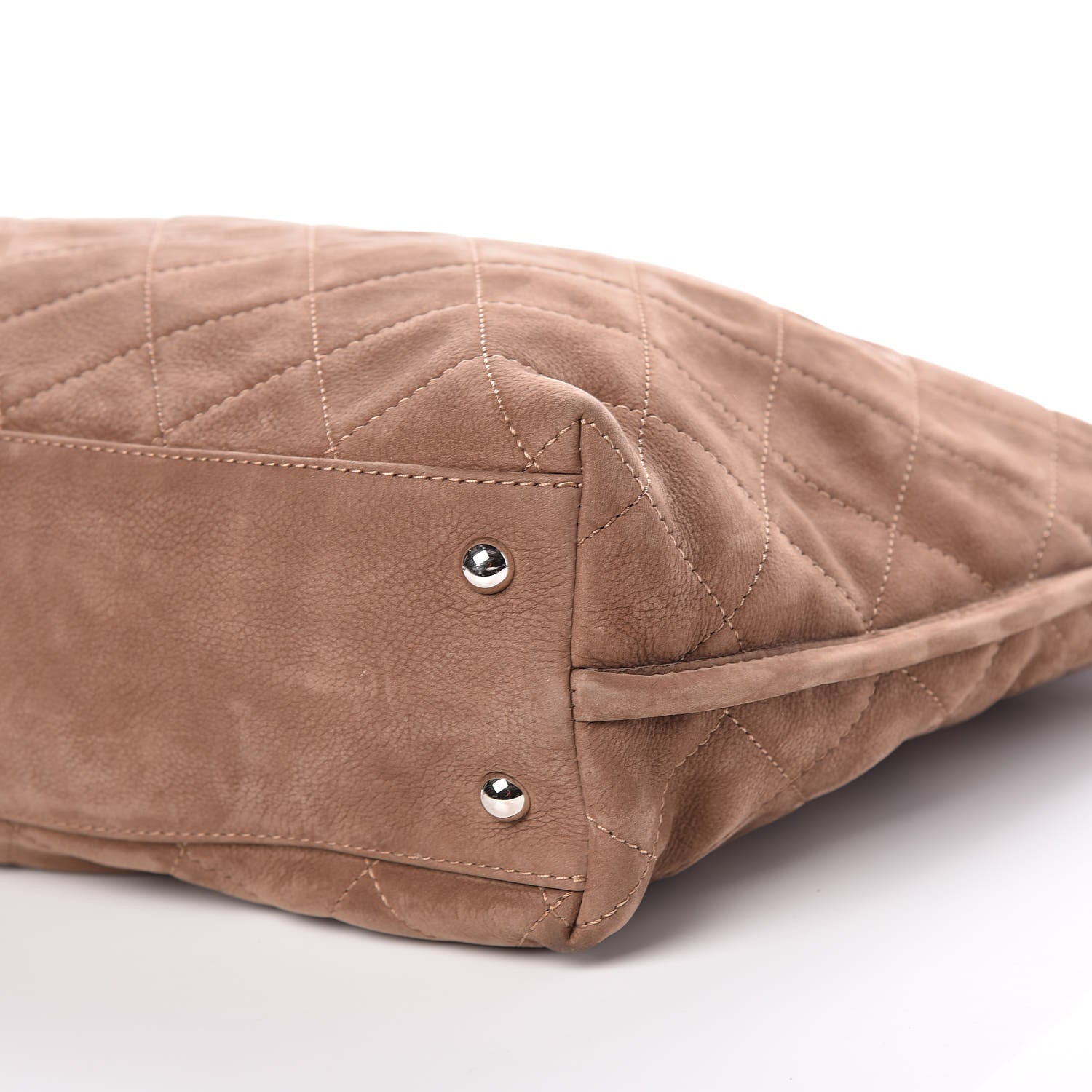 Chanel Nubuck Hobo Light Brown 9 of 9