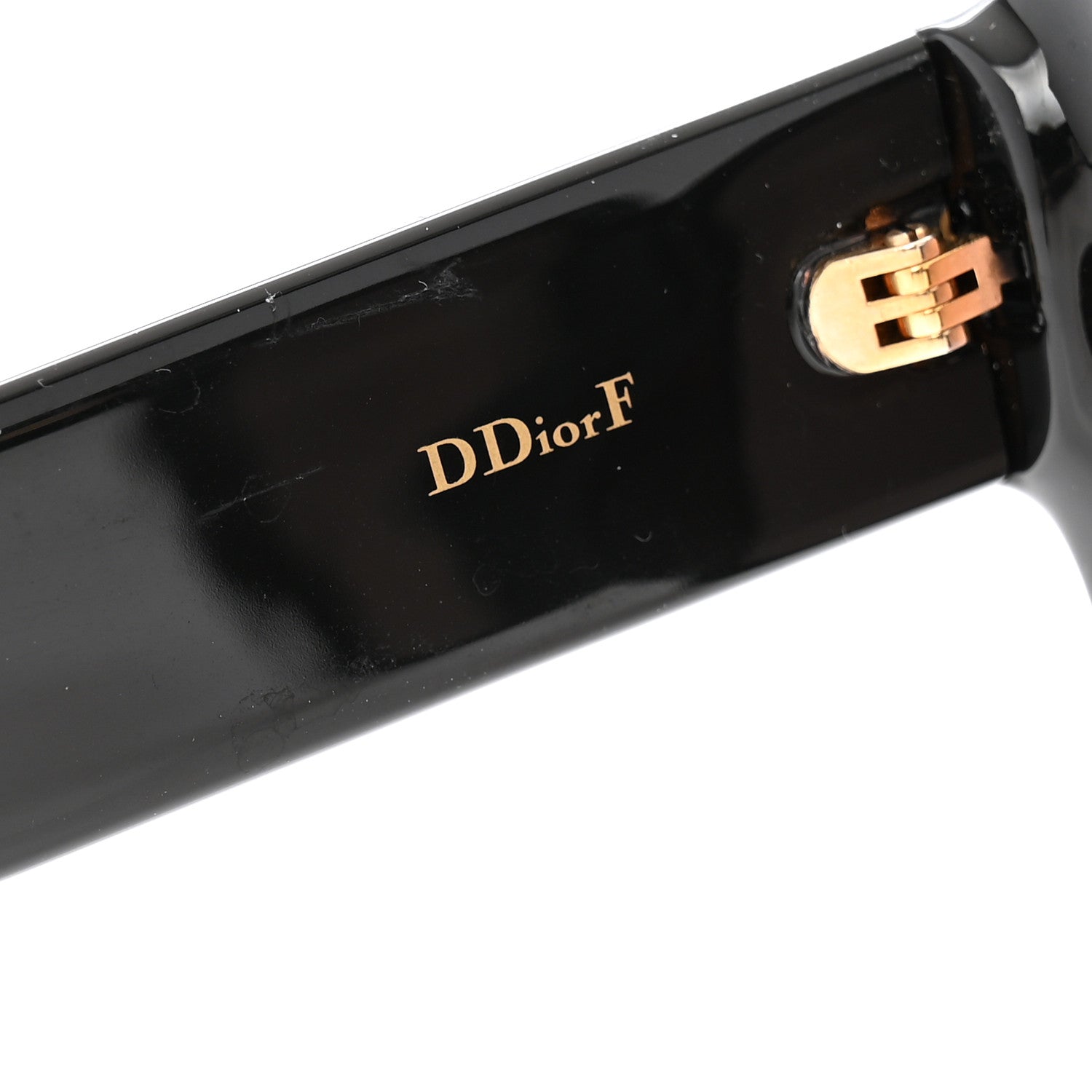Christian Dior Acetate DDiorF Cat Eye Sunglasses Brown 6 of 9
