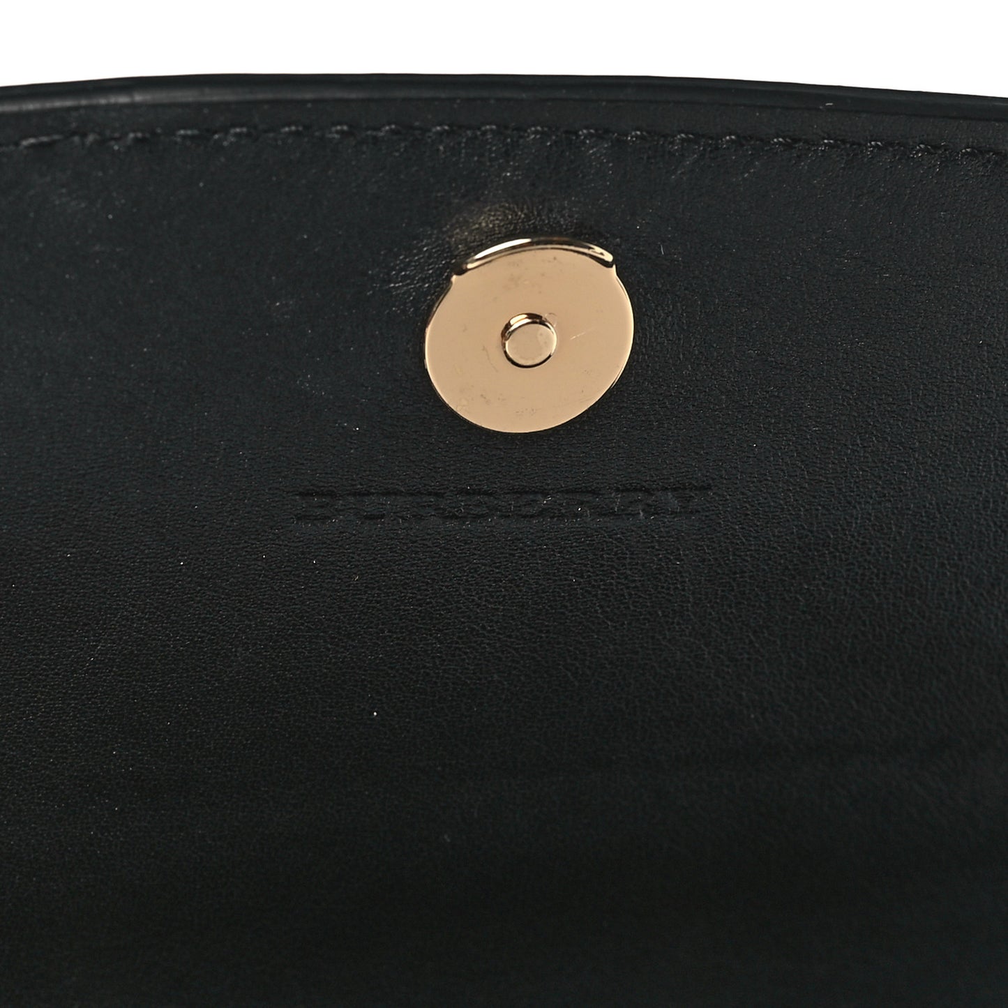 Calfskin House Check Henley Wallet On Chain Black