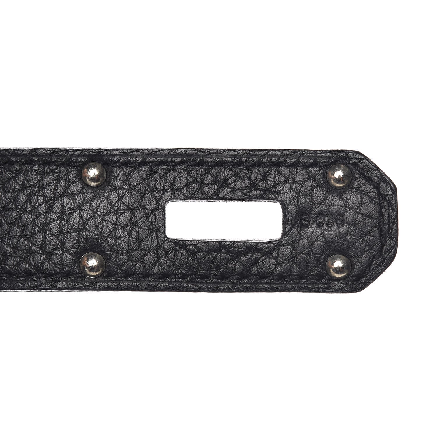 Hermes Taurillon Clemence Jypsiere 34 Black 7 of 7