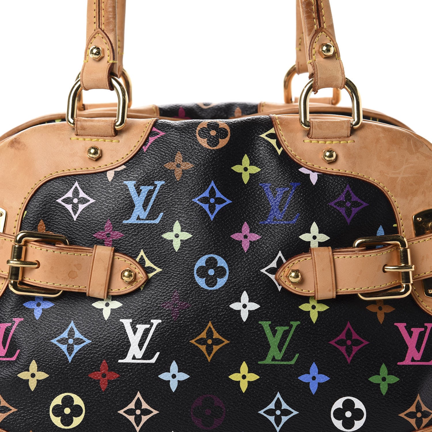 Louis Vuitton Monogram Multicolor Claudia Black 15 of 15