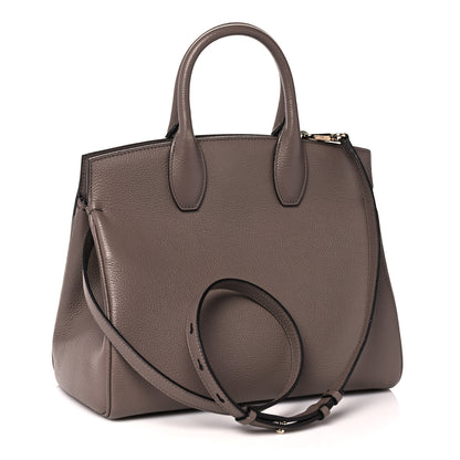 Salvatore Ferragamo Calfskin Studio Bag Caraway Seed 4 of 13