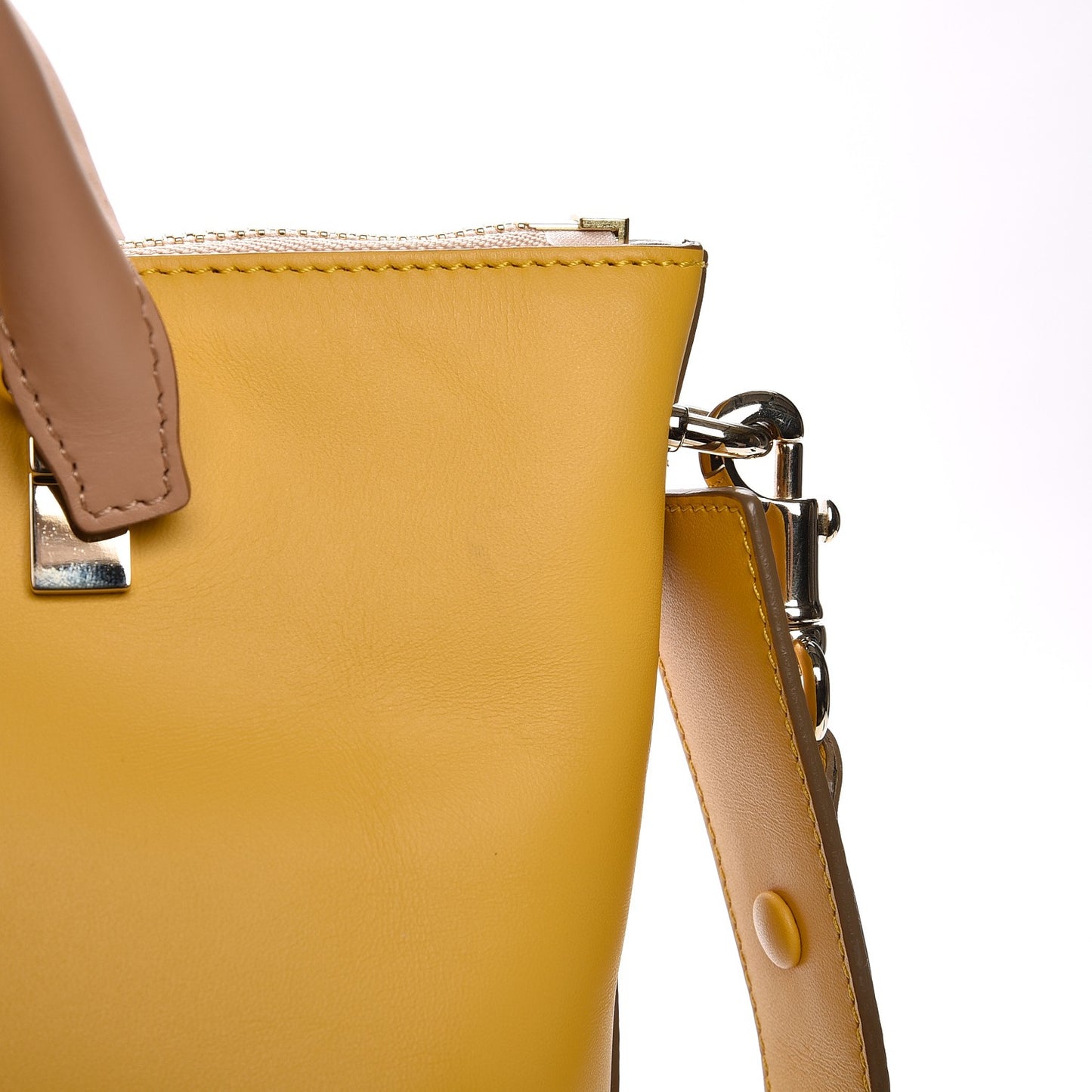 Smooth Calfskin Mini Baylee Tote Sunray