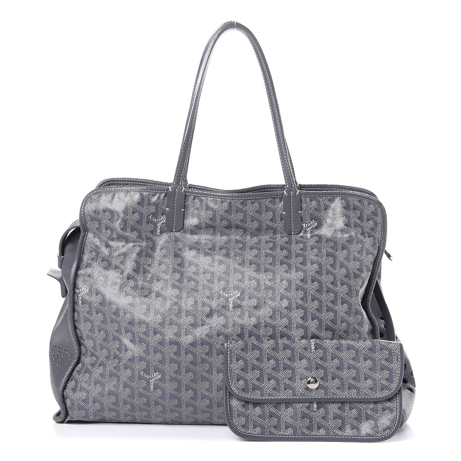 Goyard Goyardine Sac Hardy Pet Carrier PM Grey 1 of 29