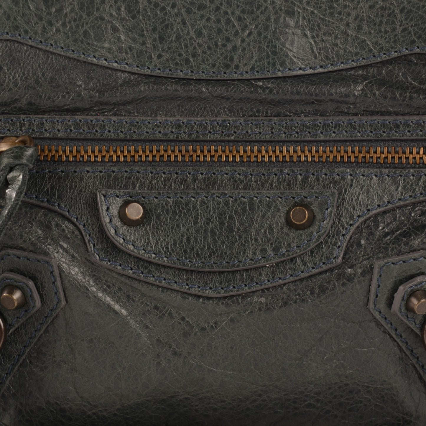 Chevre Porte Toilette Makeup Clutch Anthracite