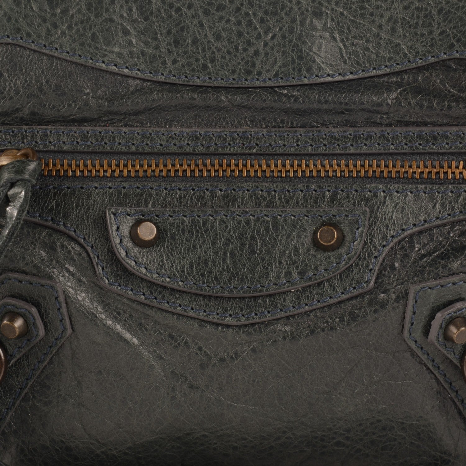 Balenciaga Chevre Porte Toilette Makeup Clutch Anthracite 8 of 9