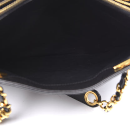 Chanel Lambskin CC Shoulder Bag Black 6 of 13