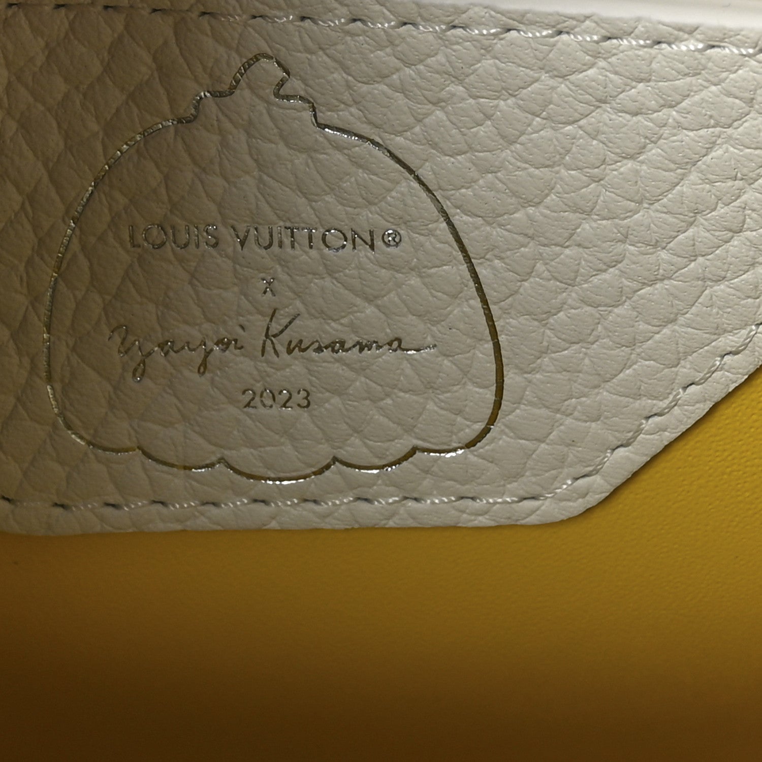 Louis Vuitton LV X YK Taurillon Capucines BB White 6 of 9
