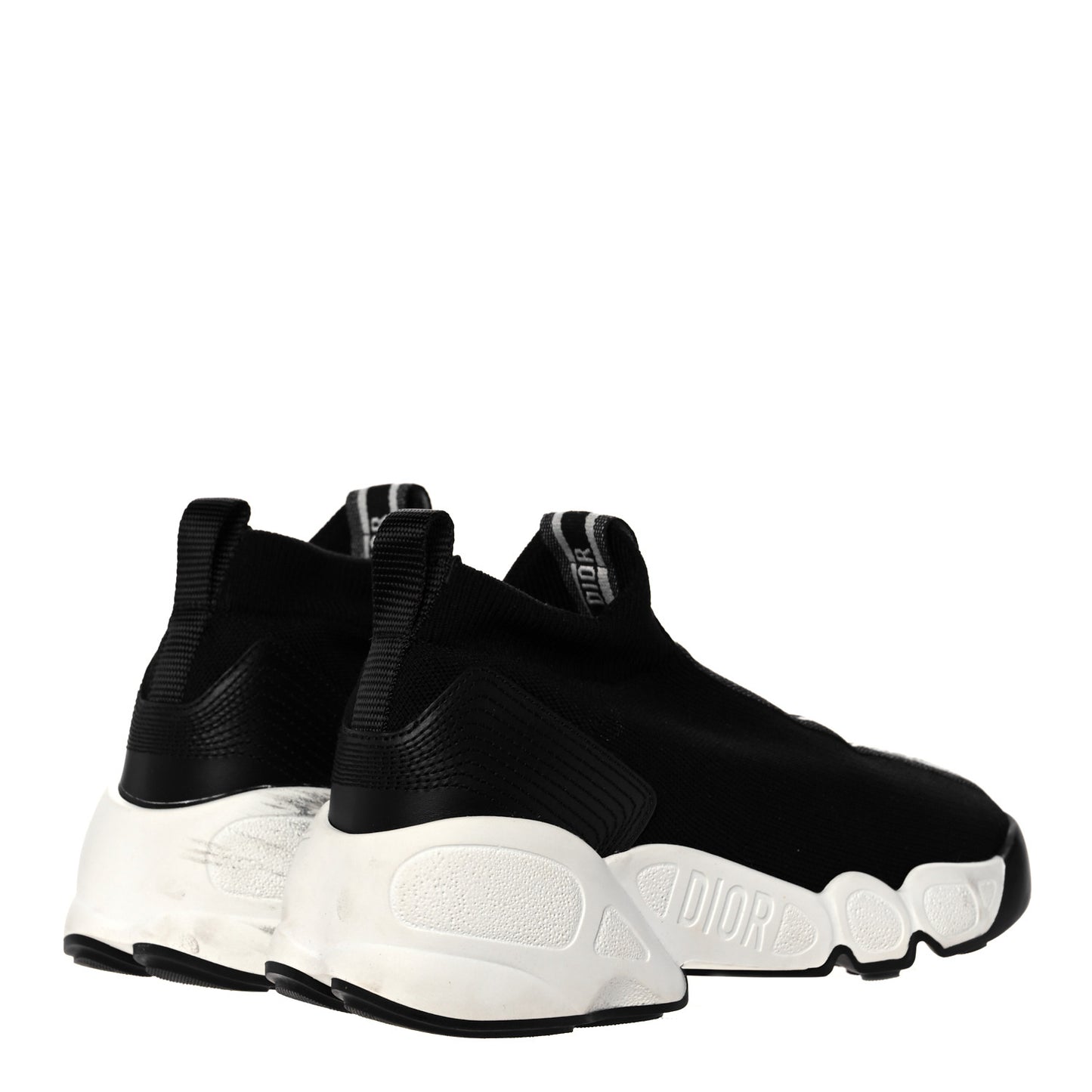 Technical Knit F. Two Point Zero High Top Sneakers 36.5 Black