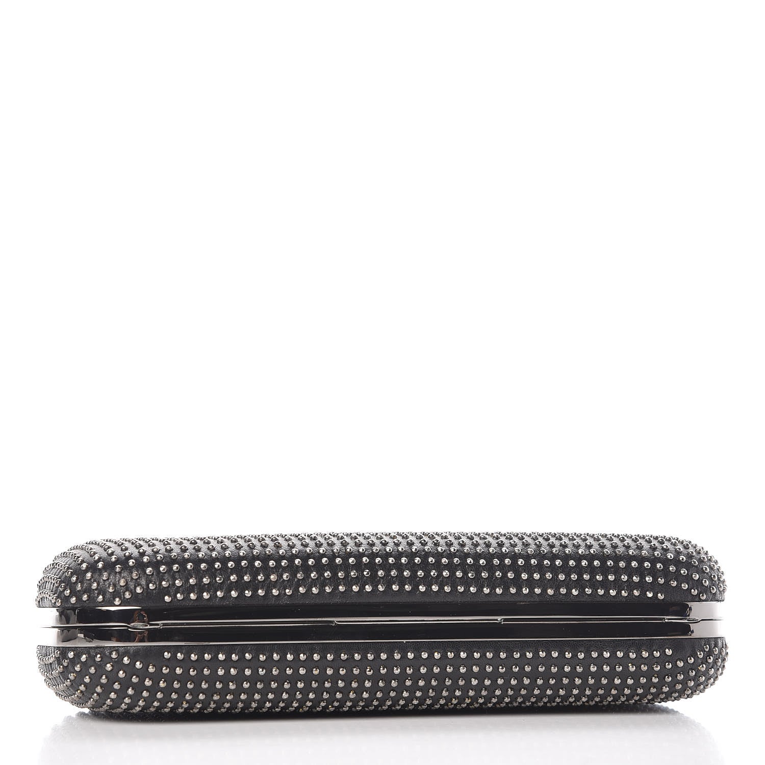 Alexander McQueen Nappa Studded Knucklebox Clutch Black 4 of 7
