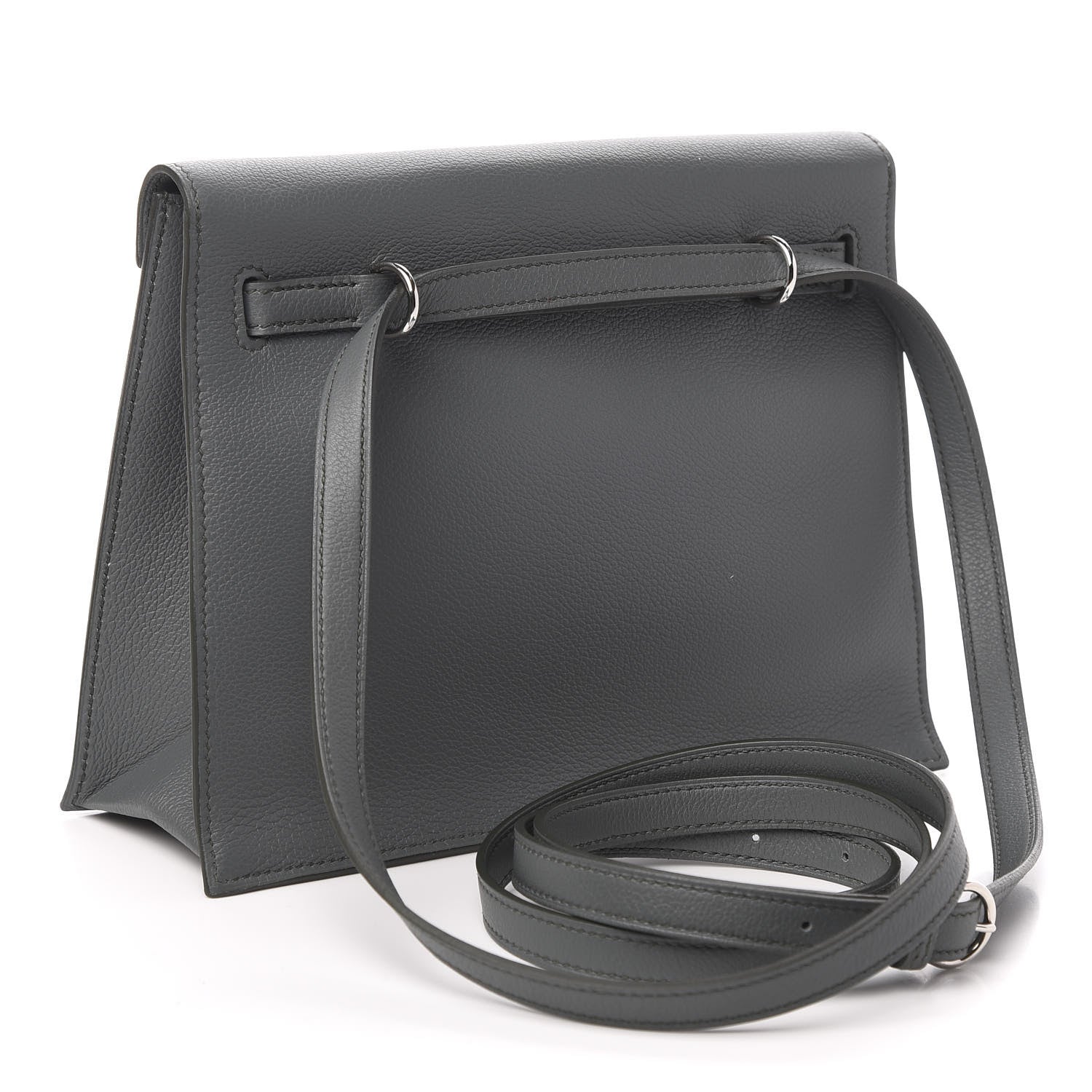 Hermes Evercolor Kelly Danse II Belt Bag Vert Amande 3 of 11