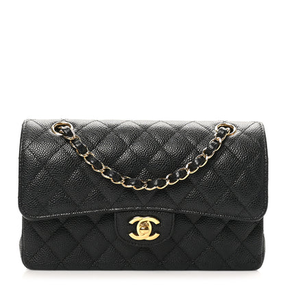 Chanel Caviar Quilted Small Double Flap Black 1 of 11