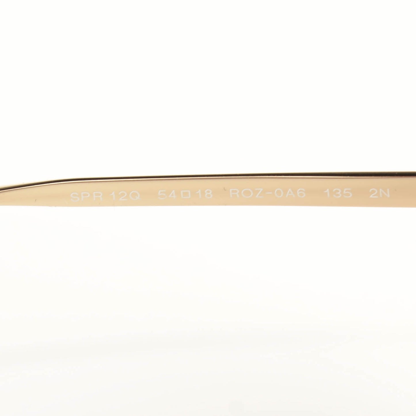 Cinema Sunglasses SPR 12Q Tortoise Gold