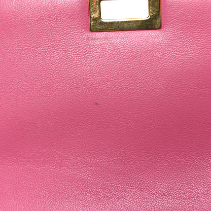 Celine Smooth Calfskin Medium Classic Box Flap Bag Pink 21 of 42