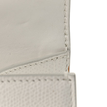 Christian Dior Grained Calfskin 30 Montaigne Chain Flap Bag White 8 of 12