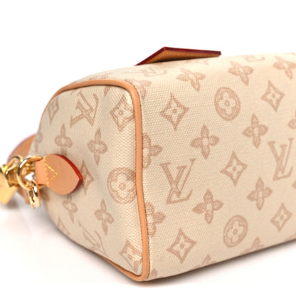Louis Vuitton Monogram Origine Lin Speedy Bandouliere 20 Linen 7 of 8