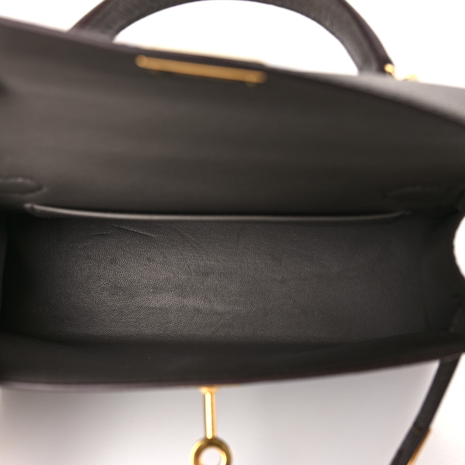 Hermes Epsom Mini Kelly Sellier 20 Etain 5 of 9