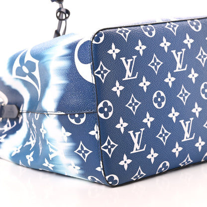 Louis Vuitton Monogram Escale Neonoe MM Blue 9 of 10