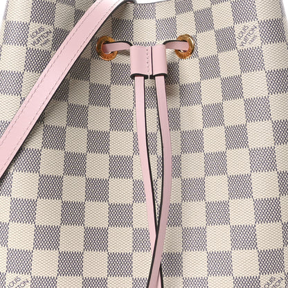 Louis Vuitton Damier Azur Neonoe MM Eau De Rose 8 of 10