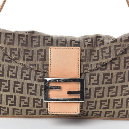 Fendi Zucchino Baguette Beige 8 of 10