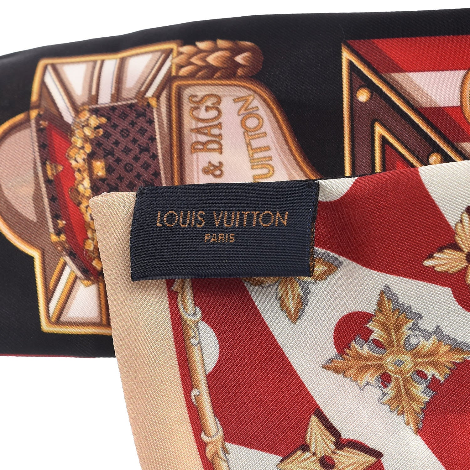 Louis Vuitton Silk Into Louis Bandeau Black 4 of 4