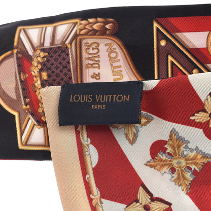 Louis Vuitton Silk Into Louis Bandeau Black 4 of 4