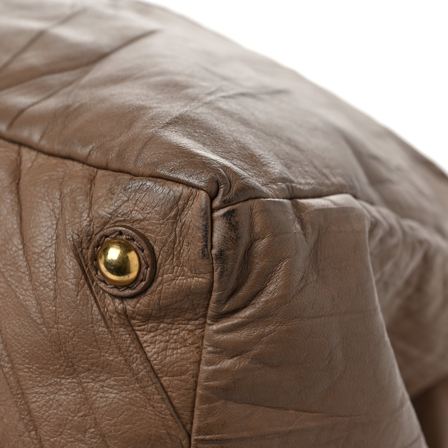 Calfskin Y Tote Beige