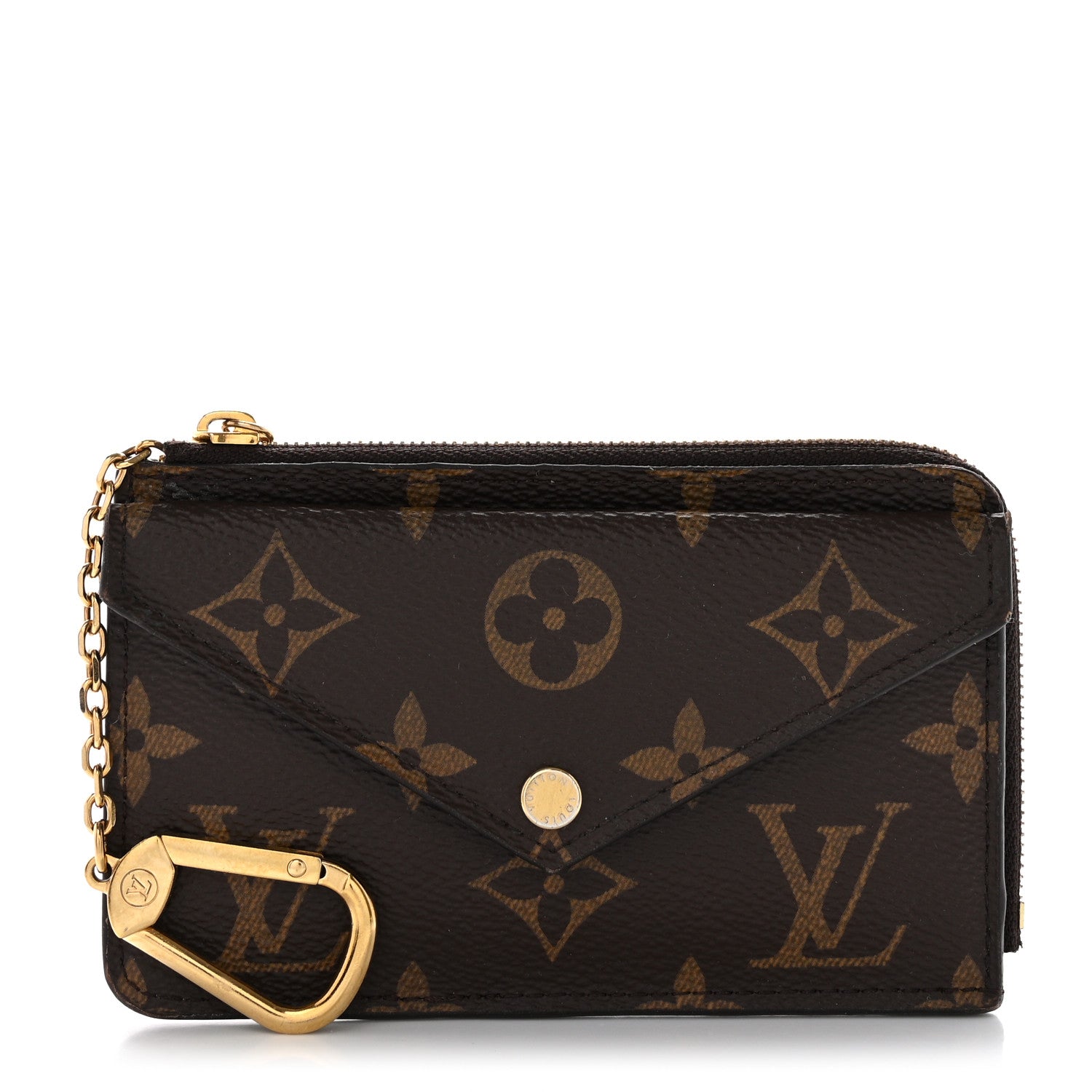 Louis Vuitton Monogram Recto Verso Card Holder Black 1 of 8