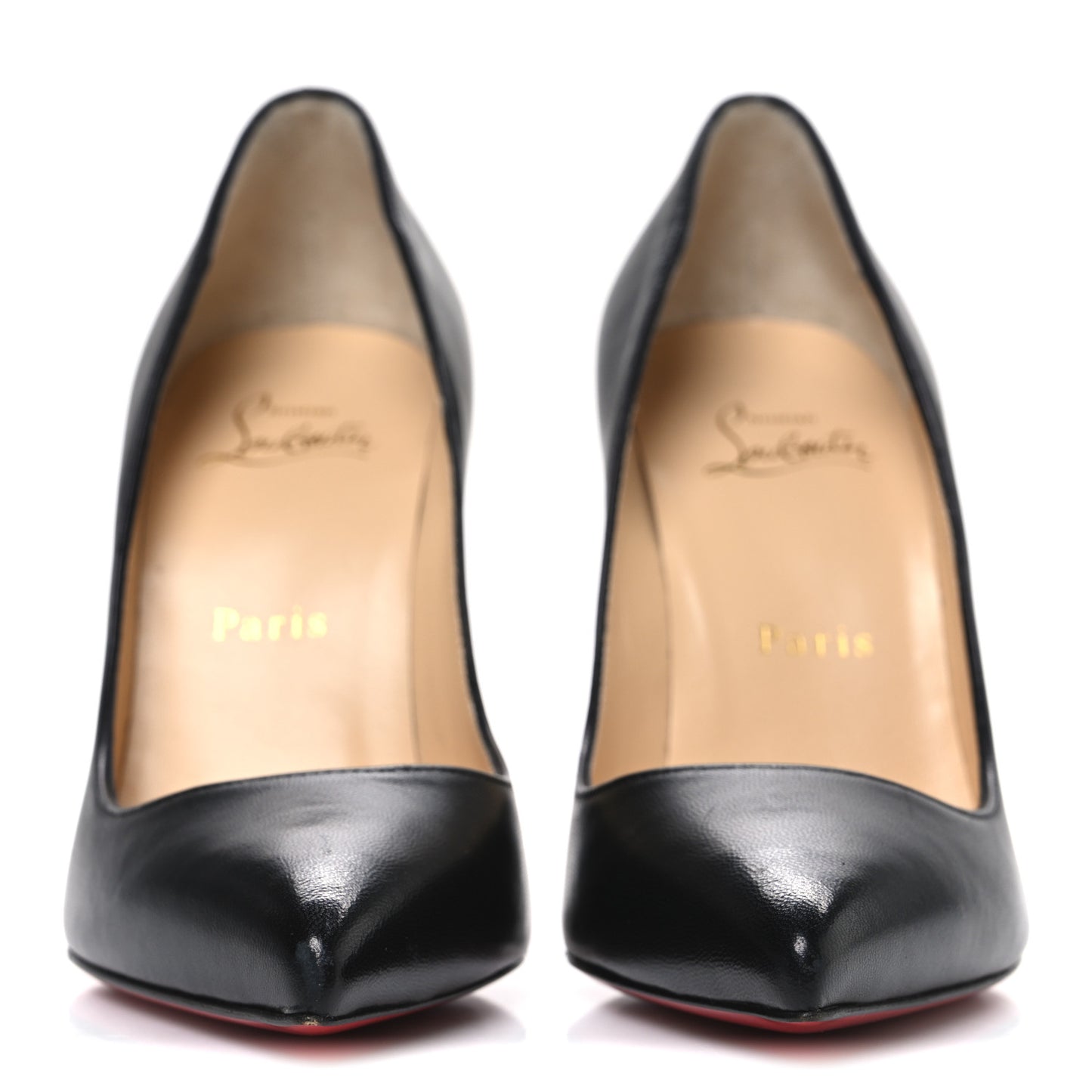 Shiny Nappa Pigalle Follies 100 Pumps 36 Black