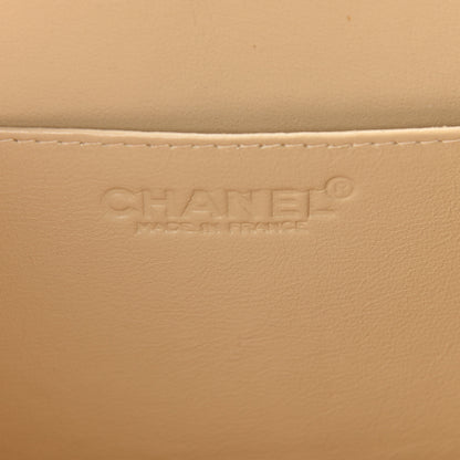 Chanel Lambskin Vertical Quilt Small Accordion Flap Brown 6 of 10