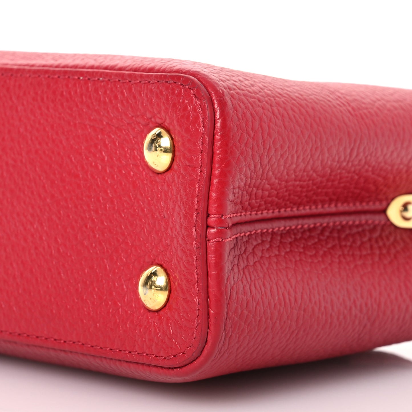 Taurillon Mini Capucines Scarlet