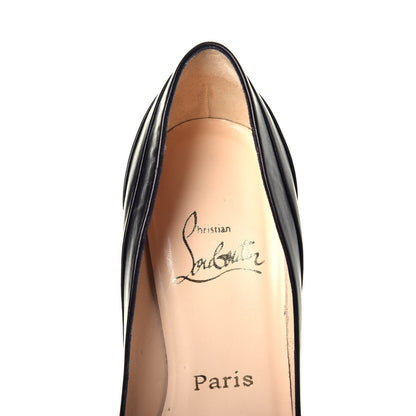 Christian Louboutin Calfskin Insectika 100 Pumps 38 Black 7 of 9