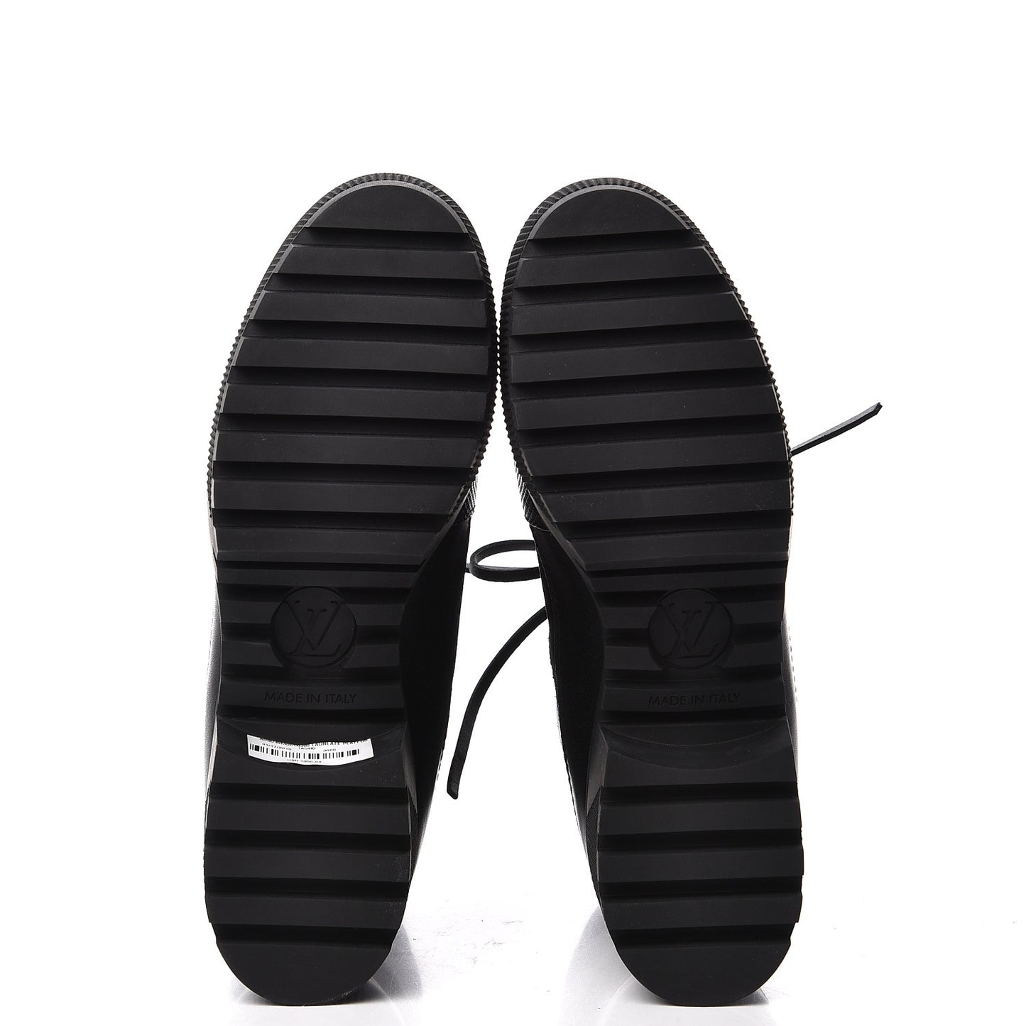 Suede Calfskin Catogram Laureate Platform Desert Boots 38 Black