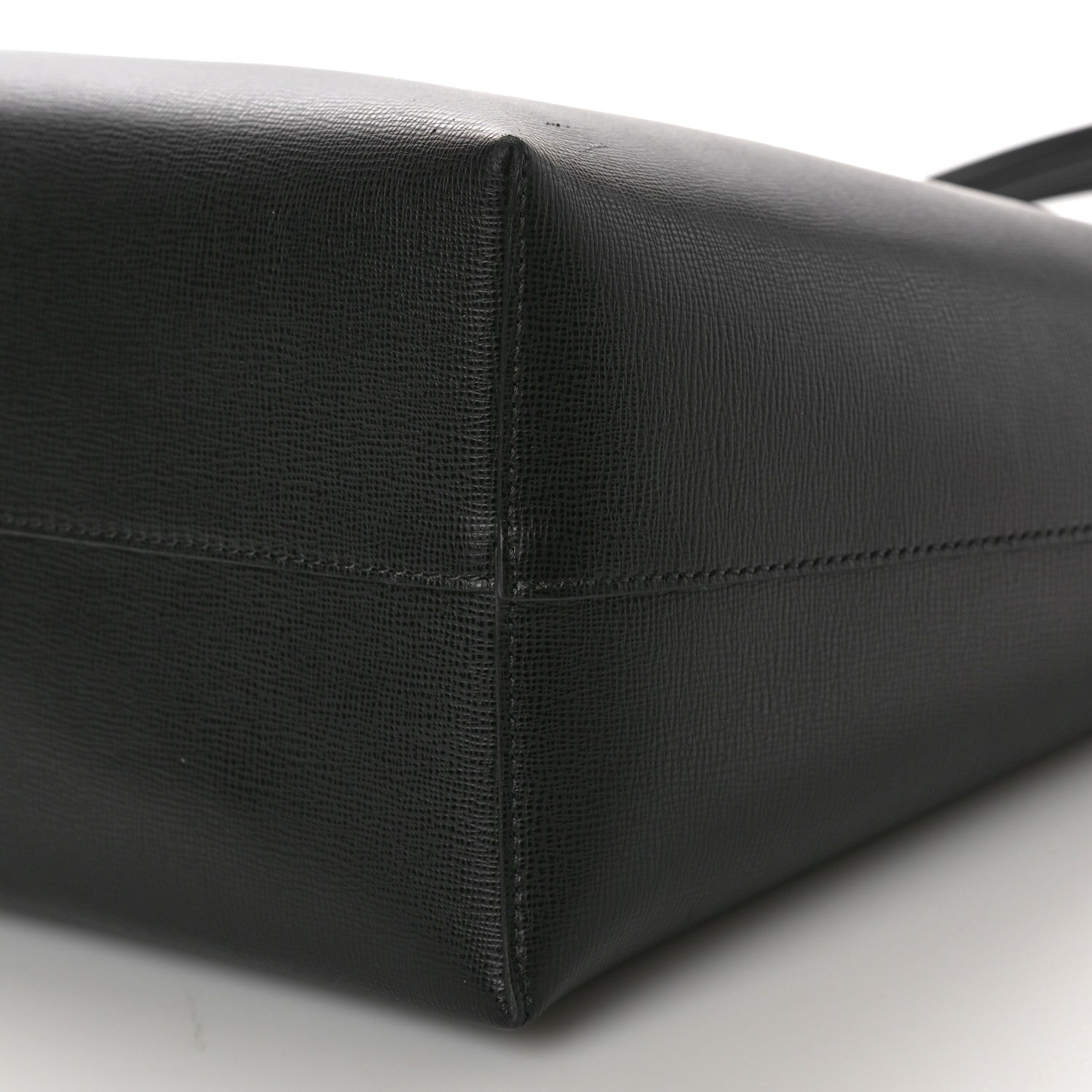Tom Ford Saffiano Large T Tote Black 9 of 9