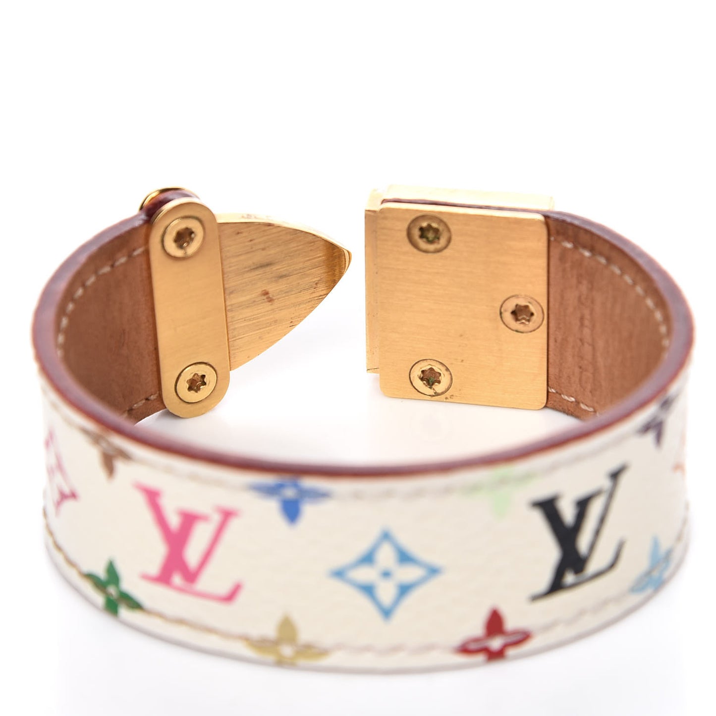 Monogram Multicolor Koala Bracelet S White