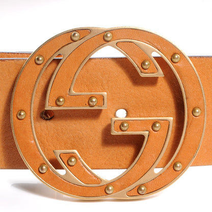 Gucci Leather Blondie GG Buckle Belt 85 34 3 of 4