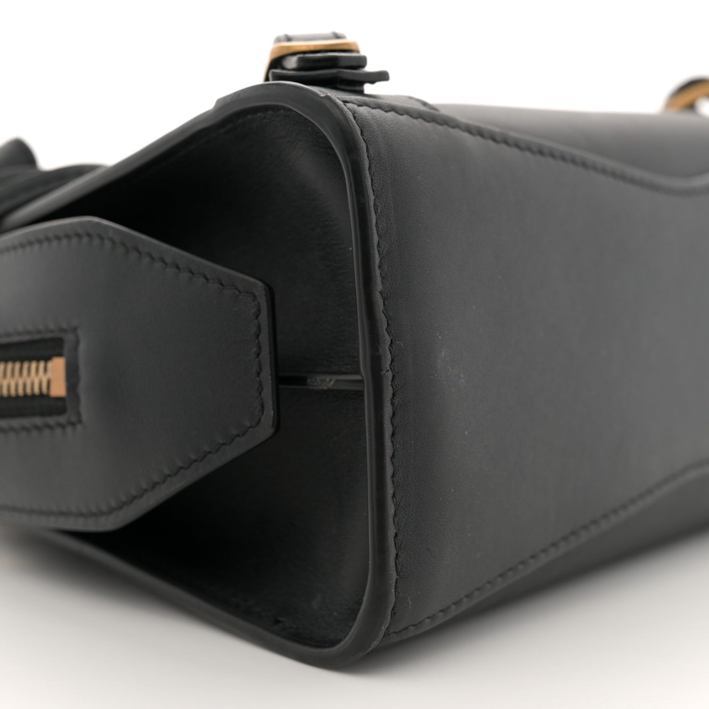 Smooth Calfskin Neo Classic Gold Hardware Mini City Black