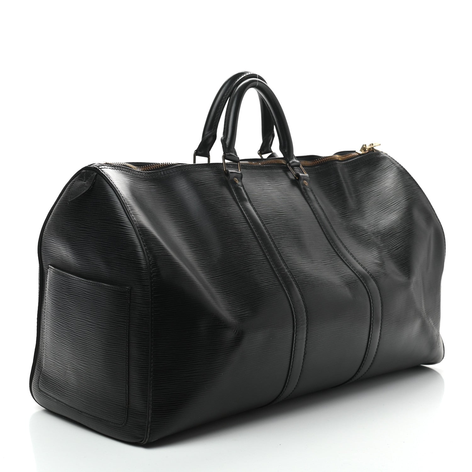 Louis Vuitton Epi Keepall 50 Black 2 of 13