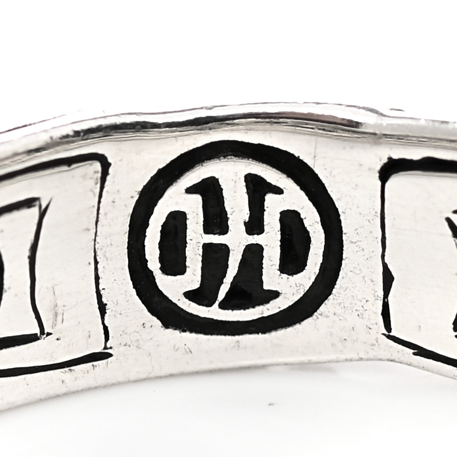 John Hardy Sterling Silver 18K Yellow Gold Jaisalmer Dot Band Ring 55 7.25 4 of 6