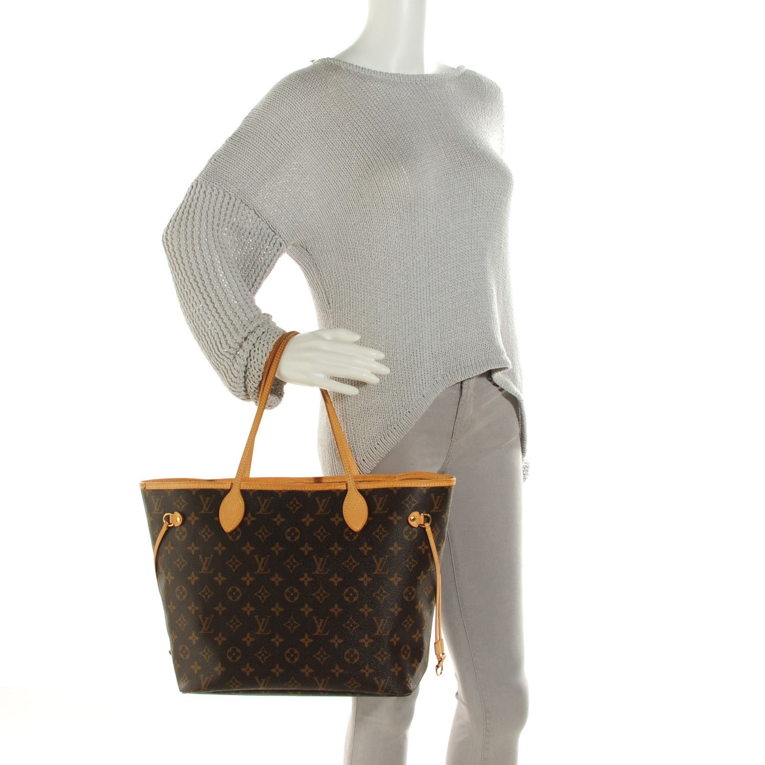 Louis Vuitton Monogram Neverfull MM 2 of 7