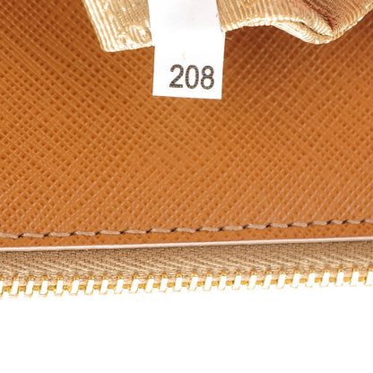 Prada Saffiano Lux Extra Large Galleria Double Zip Tote Caramel 9 of 9